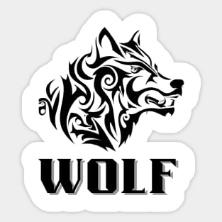 Wolf Sticker